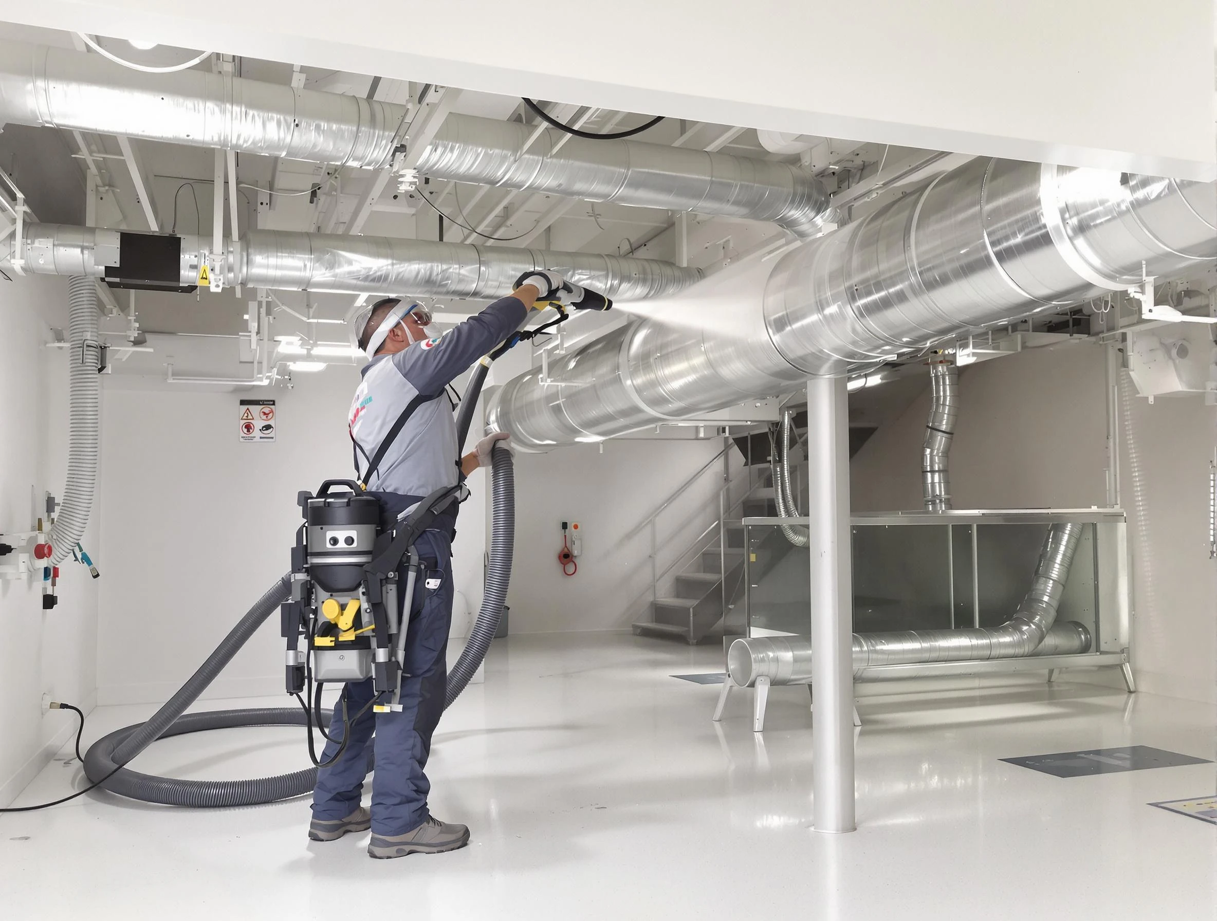 Professional central duct cleaning by Fullerton Air Duct Cleaning in Fullerton