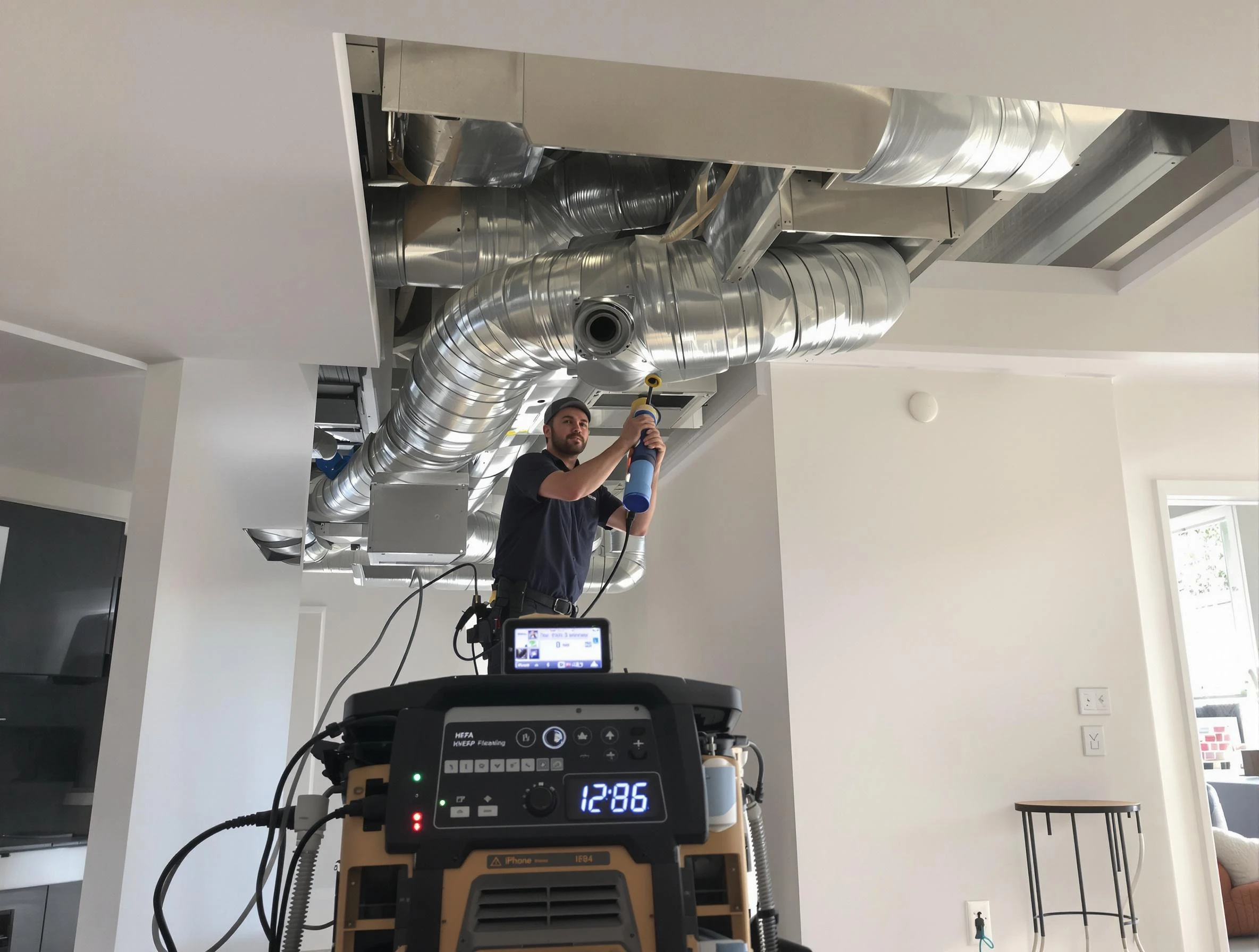 Advanced pure air duct cleaning by Fullerton Air Duct Cleaning in Fullerton